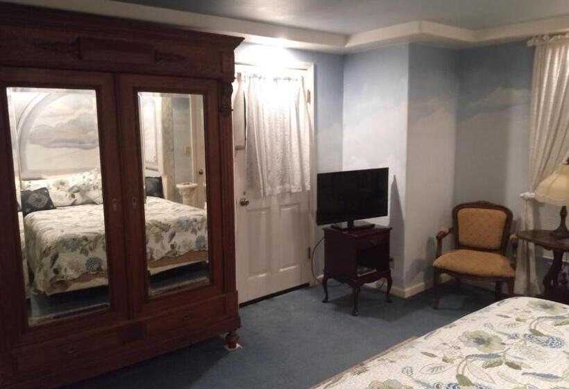 스탠다드 룸 킹사이즈 침대, All Seasons Groveland Inn