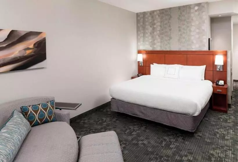 キングサイズベッドのスタンダードルーム, Courtyard By Marriott Franklin Cool Springs