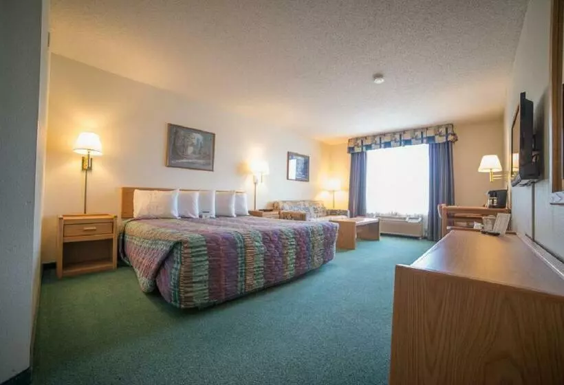 キングサイズベッドのスタンダードルーム, River Valley Inn & Suites