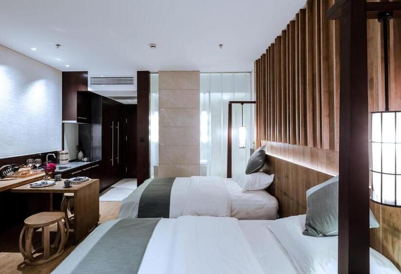 חדר סטנדרט נוף לאגם, Huangshan Demaotang