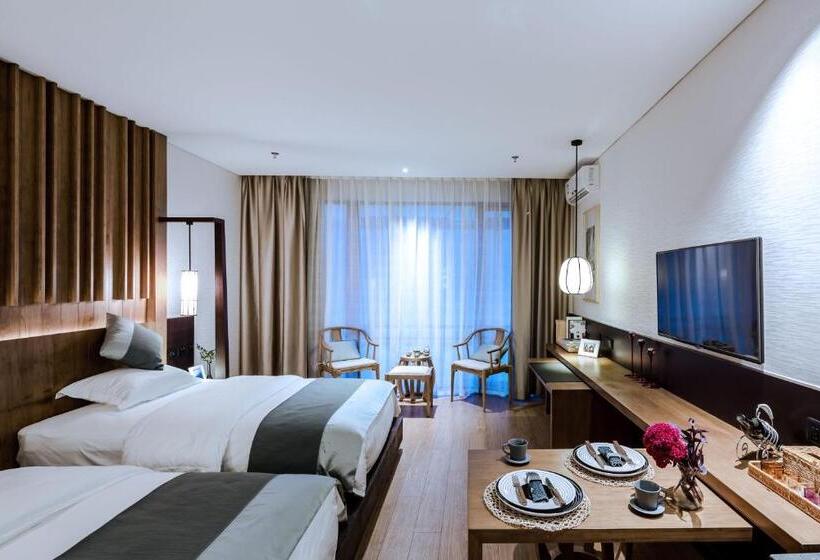 חדר סטנדרט נוף לאגם, Huangshan Demaotang