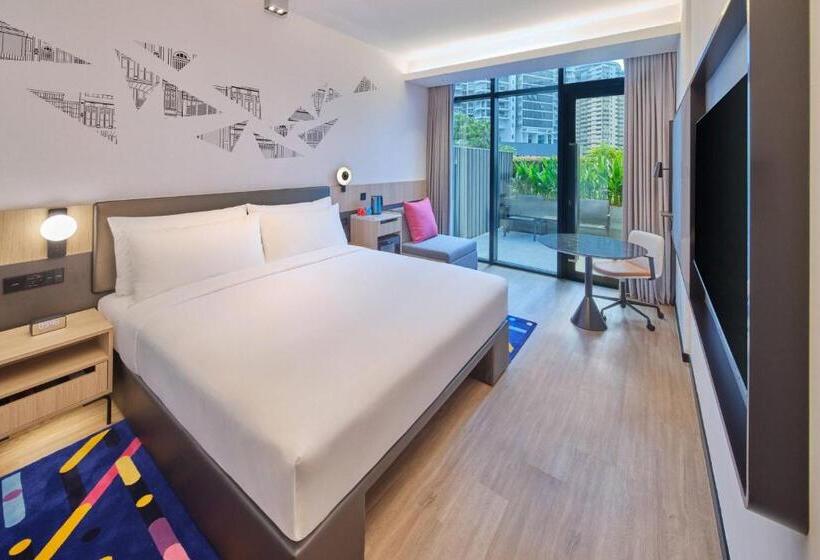 اتاق استاندارد با تخت بزرگ, Aloft Singapore Novena