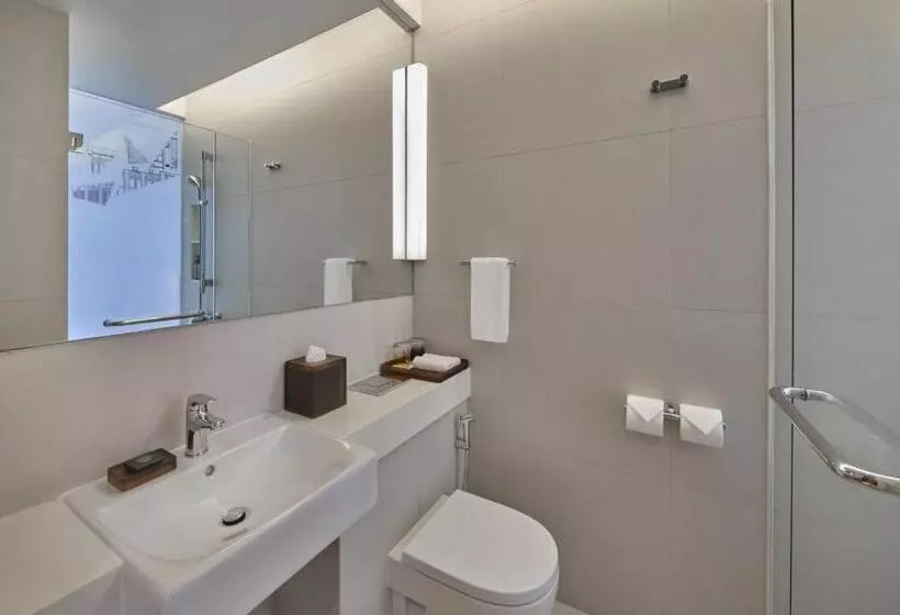 اتاق استاندارد با تخت دو نفره بزرگ, Aloft Singapore Novena