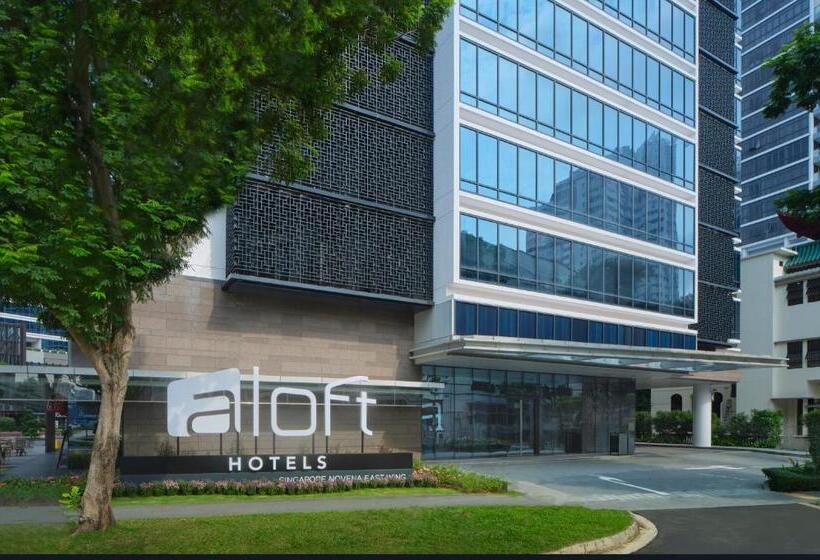 اتاق استاندارد با تخت دو نفره بزرگ, Aloft Singapore Novena