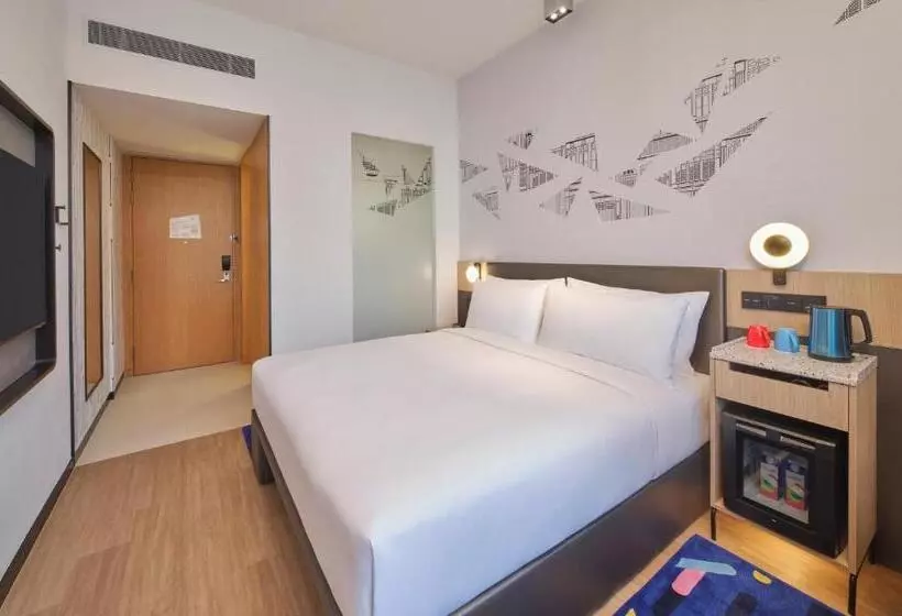 اتاق استاندارد با تخت دو نفره بزرگ, Aloft Singapore Novena