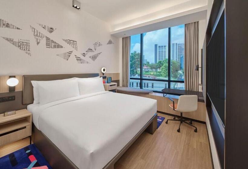 اتاق استاندارد با تخت بزرگ, Aloft Singapore Novena
