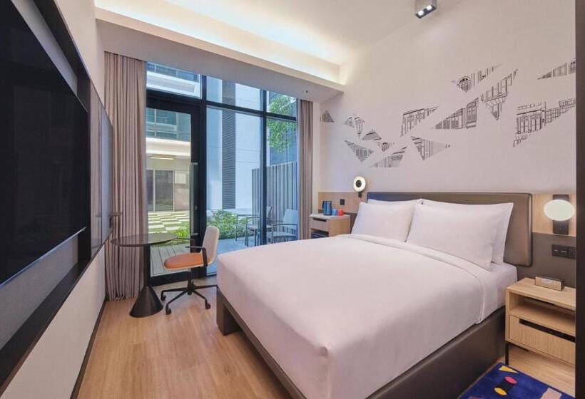 اتاق استاندارد با تخت دو نفره بزرگ, Aloft Singapore Novena