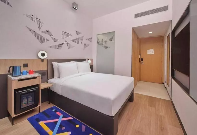 اتاق استاندارد با تخت دو نفره بزرگ, Aloft Singapore Novena