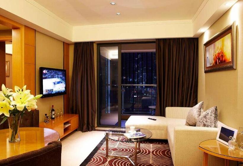 Апартаменты 1 Спальня, Dan Executive Hotel Apartment Zhujiang New Town Freeshuttle Bus To Cantonfair Duringcanton Fair Peri
