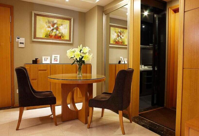 آپارتمان 1 خوابه, Dan Executive Hotel Apartment Zhujiang New Town Freeshuttle Bus To Cantonfair Duringcanton Fair Peri