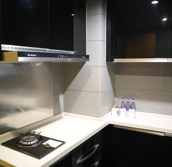 آپارتمان 2 خوابه, Dan Executive Hotel Apartment Zhujiang New Town Freeshuttle Bus To Cantonfair Duringcanton Fair Peri