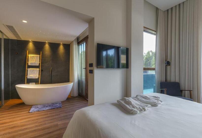 جناح مزود بحمام سباحة, Rural Vale Do Rio