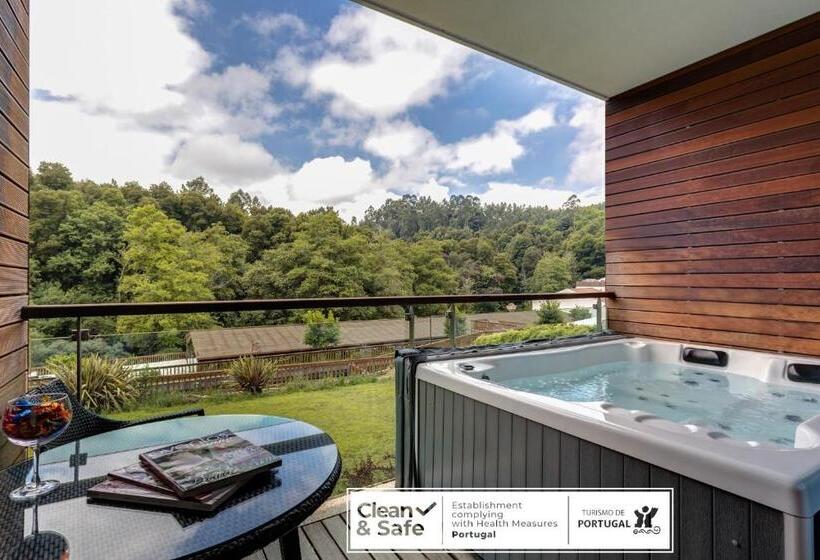 غرفة ديلوكس مزوَّدة بجاكوزي, Rural Vale Do Rio