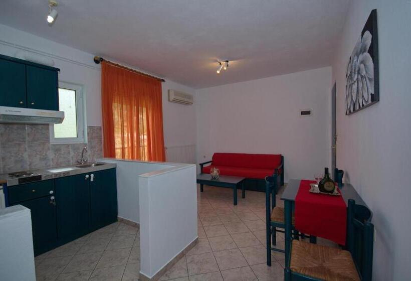 آپارتمان 1 خوابه با چشمانداز دریا, Studios Nelli Alonissos