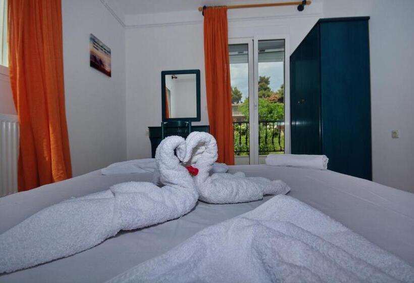 آپارتمان 1 خوابه با چشمانداز دریا, Studios Nelli Alonissos