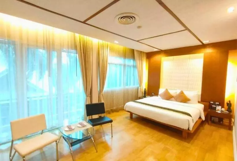 ガーデンビューデラックスルーム, Vartika Resovilla Kuiburi Beach Resort And Villas