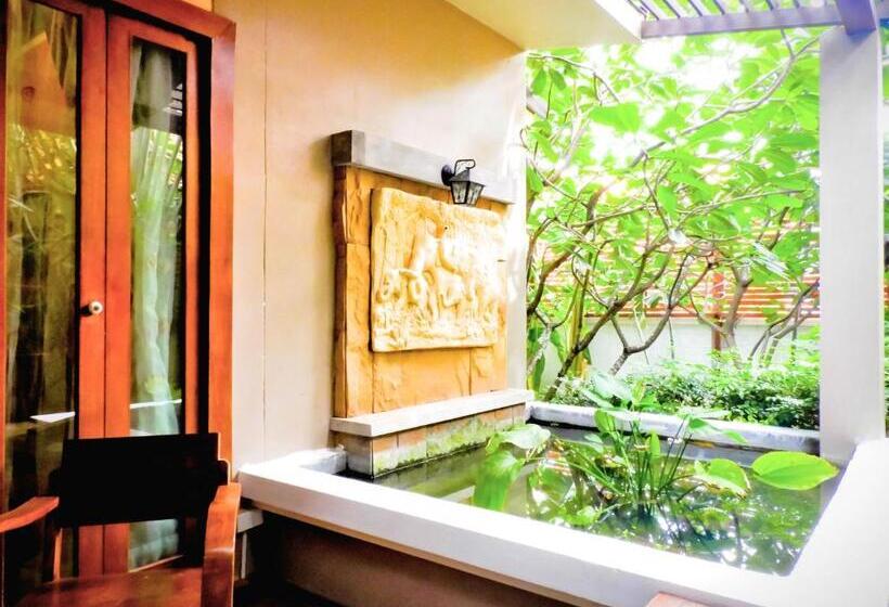 فيلا غرفة نوم واحدة مطلة على الحديقة, Vartika Resovilla Kuiburi Beach Resort And Villas