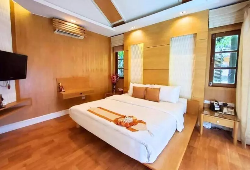 ガーデンビューの１ベッドルームビラ, Vartika Resovilla Kuiburi Beach Resort And Villas