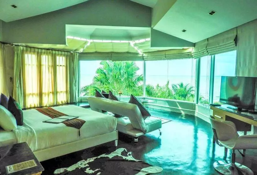 プレジデントスイートルーム, Vartika Resovilla Kuiburi Beach Resort And Villas