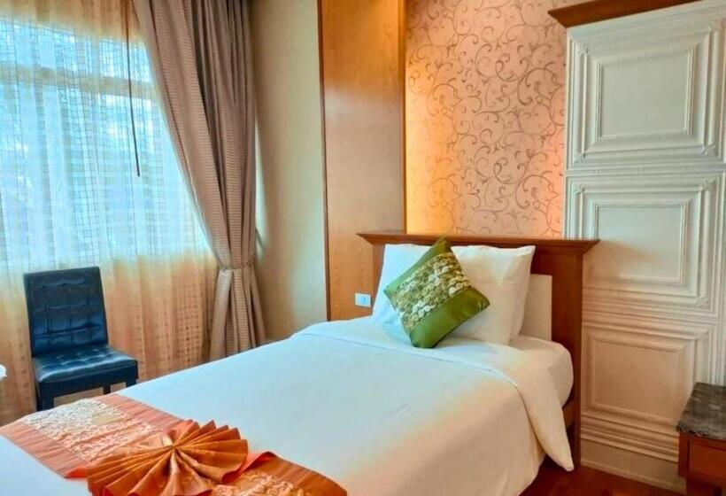 غرفة ديلوكس مطلّة علي الحديقة, Vartika Resovilla Kuiburi Beach Resort And Villas