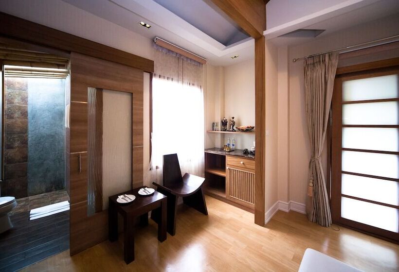 فيلا غرفة نوم واحدة, Vartika Resovilla Kuiburi Beach Resort And Villas