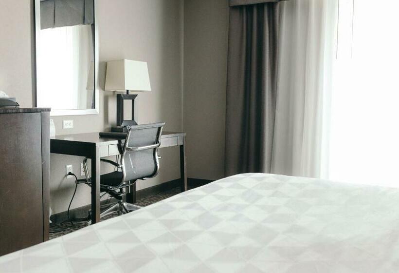 キングサイズベッドのスタンダードルーム, Holiday Inn And Suites East Peoria, An Ihg