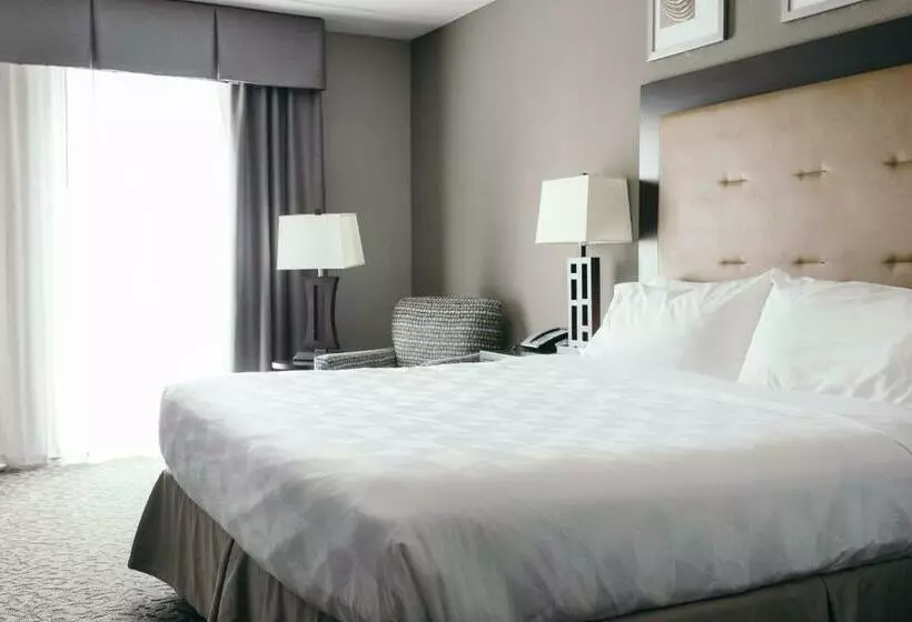 キングサイズベッドのスタンダードルーム, Holiday Inn And Suites East Peoria, An Ihg