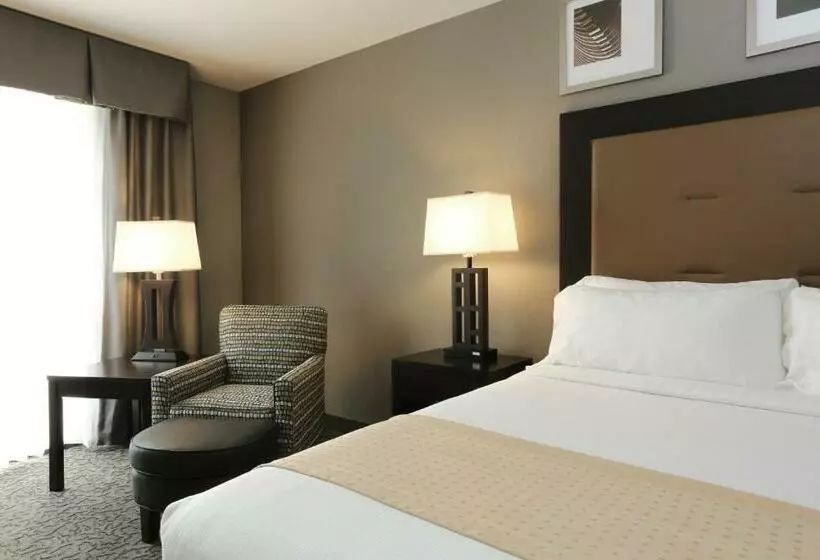 キングサイズベッドのスタンダードルーム, Holiday Inn And Suites East Peoria, An Ihg