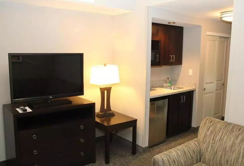 キングサイズベッドのスイートルーム, Holiday Inn And Suites East Peoria, An Ihg