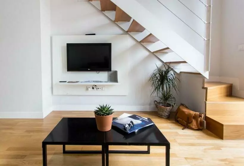 テラス付き１ベッドルームアパートメント, Mon Suites Catedral