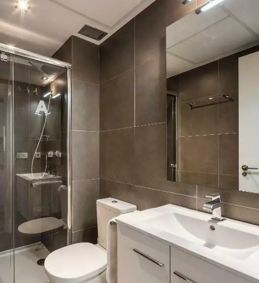 テラス付き１ベッドルームアパートメント, Mon Suites Catedral
