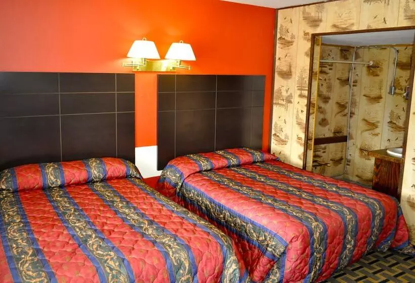 ２ダブルベッドのスタンダードルーム, Andrews Motor Inn