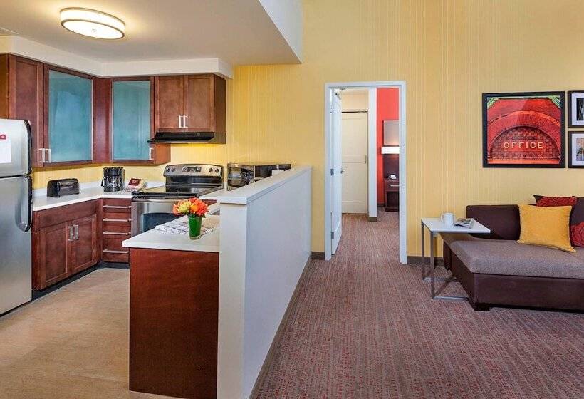 침실 2개 스위트, Residence Inn By Marriott Omaha Downtown Old Market Area