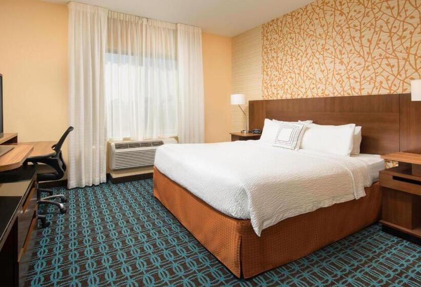 带大床的标准间, Fairfield By Marriott Inn & Suites Knoxville Turkey Creek
