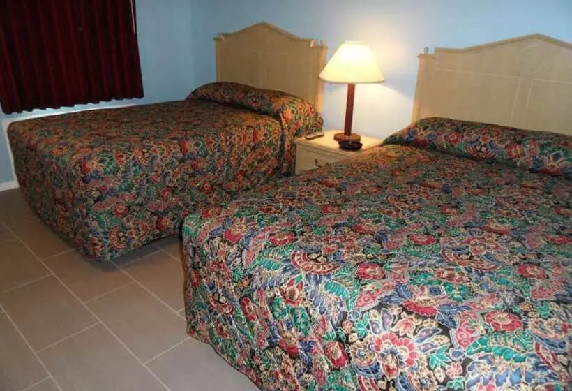 ２ダブルベッドのスタンダードルーム, Franklin Terrace Motel