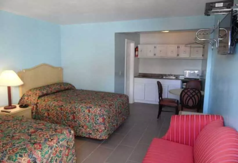 ２ダブルベッドのスタンダードルーム, Franklin Terrace Motel
