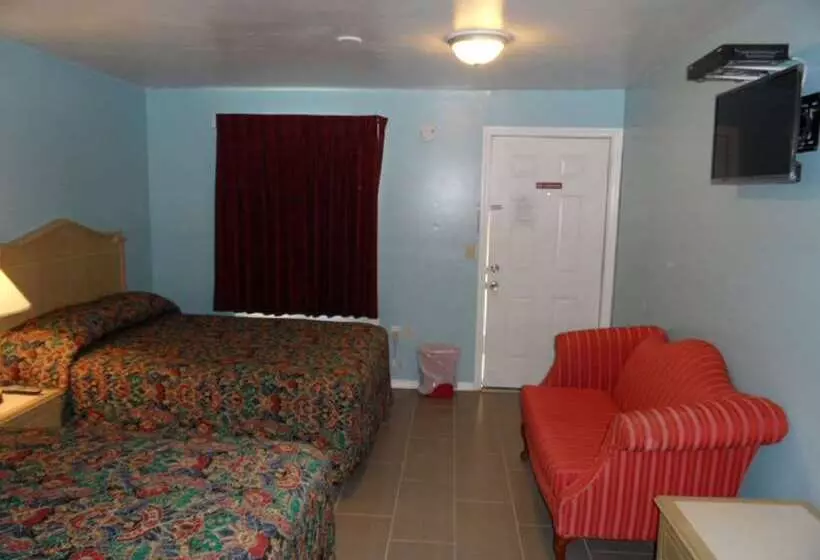 ２ダブルベッドのスタンダードルーム, Franklin Terrace Motel