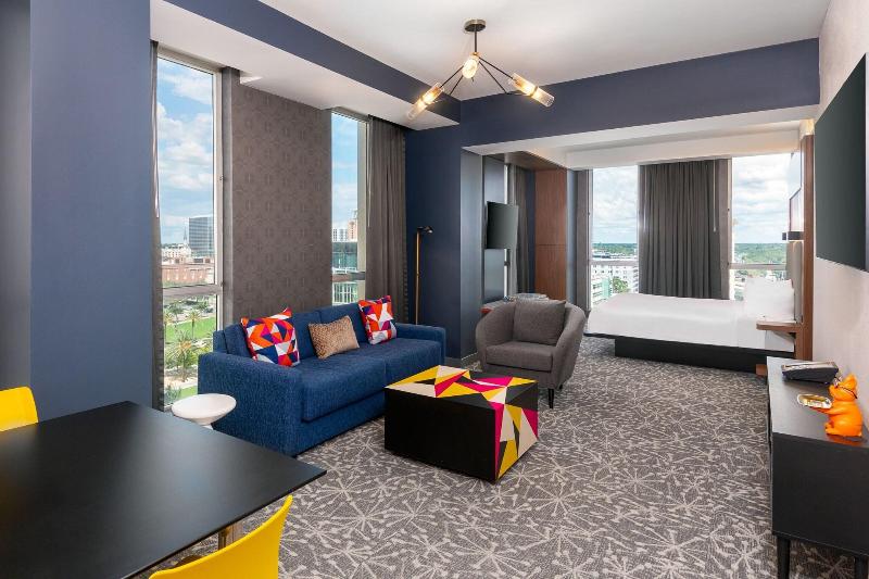 Люкс Кровать Кинг, Aloft Orlando Downtown