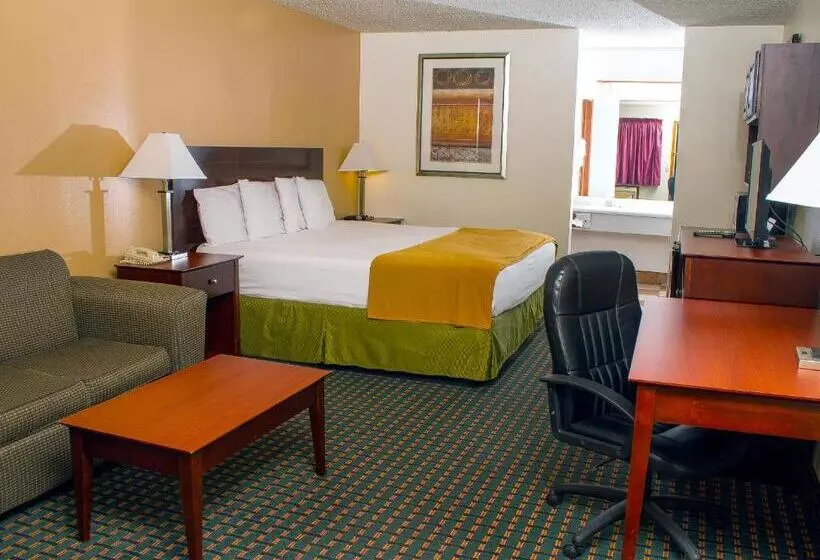 キングサイズベッドのスタンダードルーム, Budget Inn & Suites Guymon