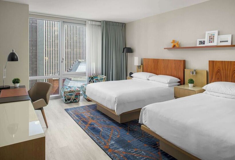 디럭스 룸 도시 전망, Hyatt Centric Times Square New York