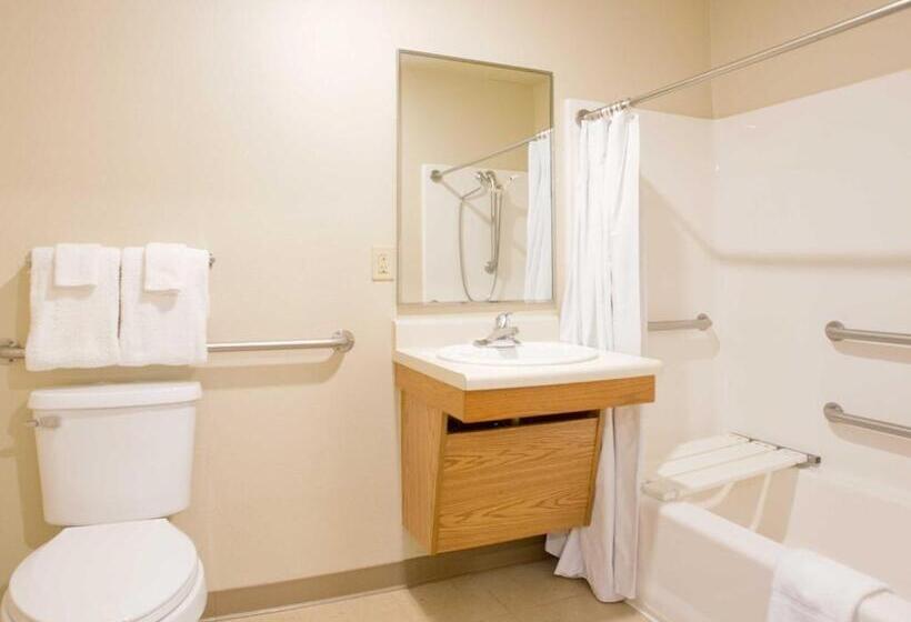 장애인을 위한 스탠다드 룸, Woodspring Suites San Antonio North Live Oak I35