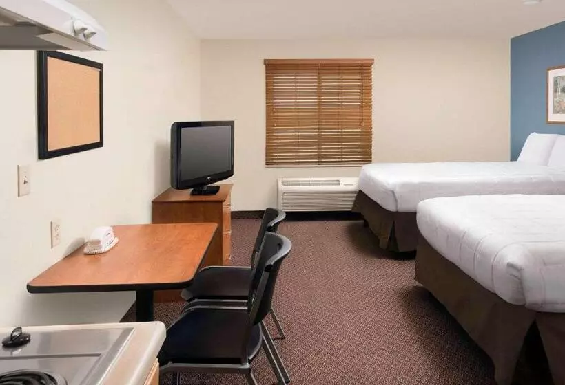 Standard-huone 2 Parivuodetta, Woodspring Suites San Antonio North Live Oak I35