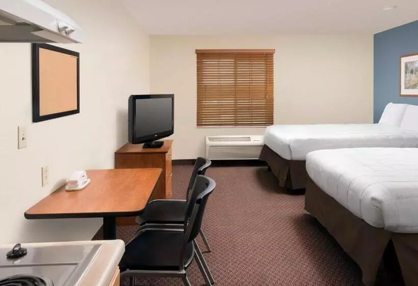 Standard-huone 2 Parivuodetta, Woodspring Suites San Antonio North Live Oak I35