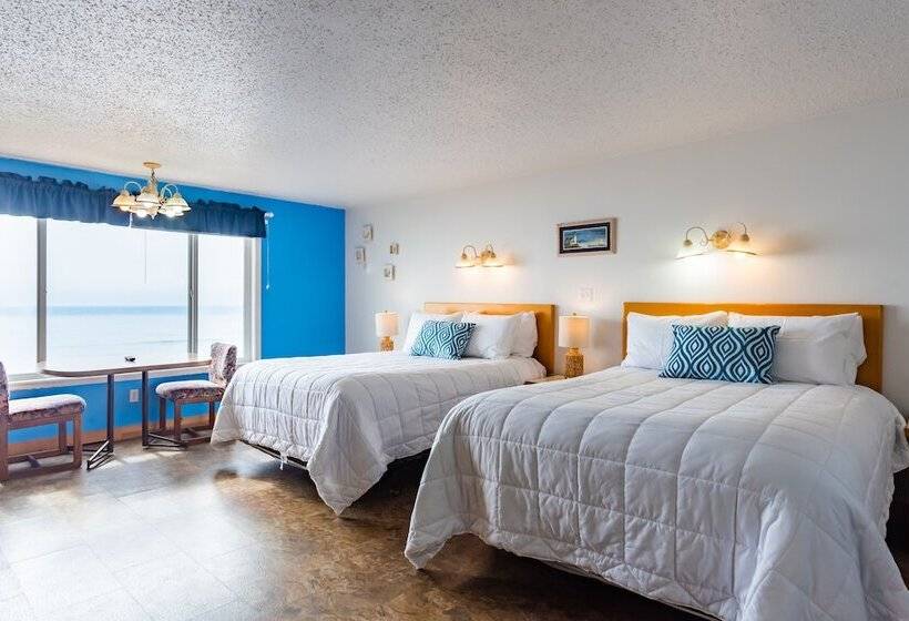 带特大床的标准间, Seagull Beachfront Inn