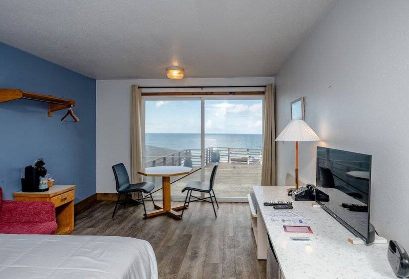 带大床的标准间, Seagull Beachfront Inn
