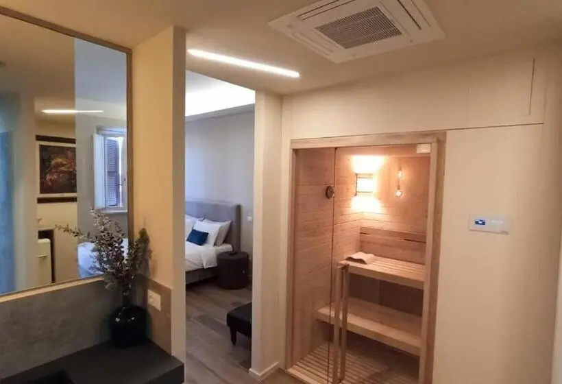 キングサイズベッドのスタンダードルーム, La Romantica Camere E Wellness