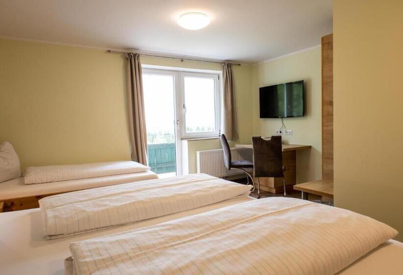 4인용 스탠다드 룸, Gasthof Dreiländereck