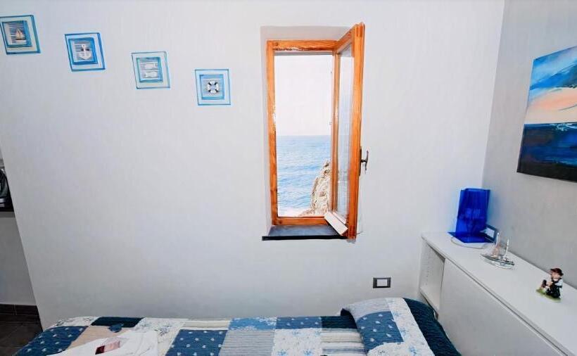 اتاق استاندارد با چشمانداز دریا, Double Room Dora   La Scogliera