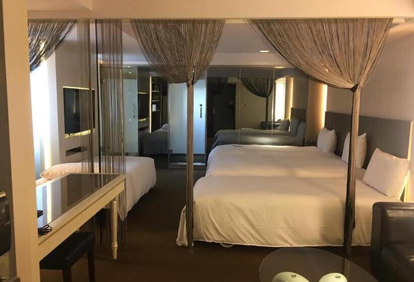 اتاق استاندارد چهار تخته, Forward Hotel Taipei Nangang