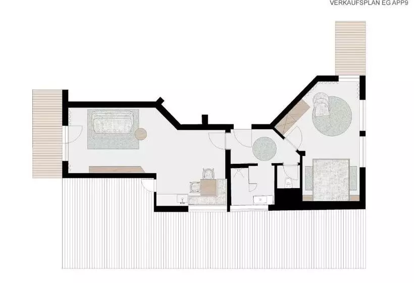 デラックススイート, Posthotel Lechtal